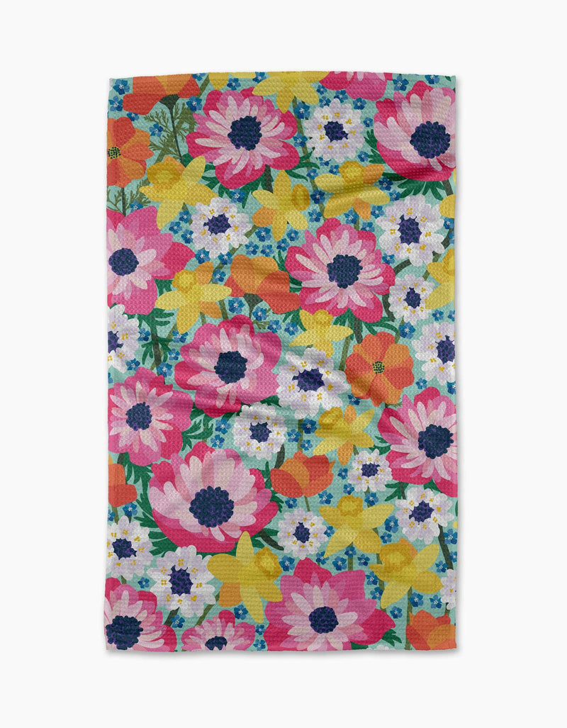 Geometry - Spring Meadow Tea Towel