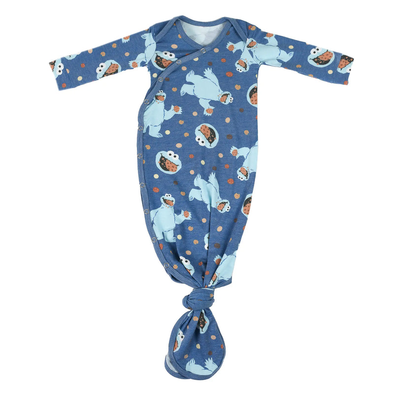 Copper Pearl Knotted Gown - Sesame Street (Assorted Prints)
