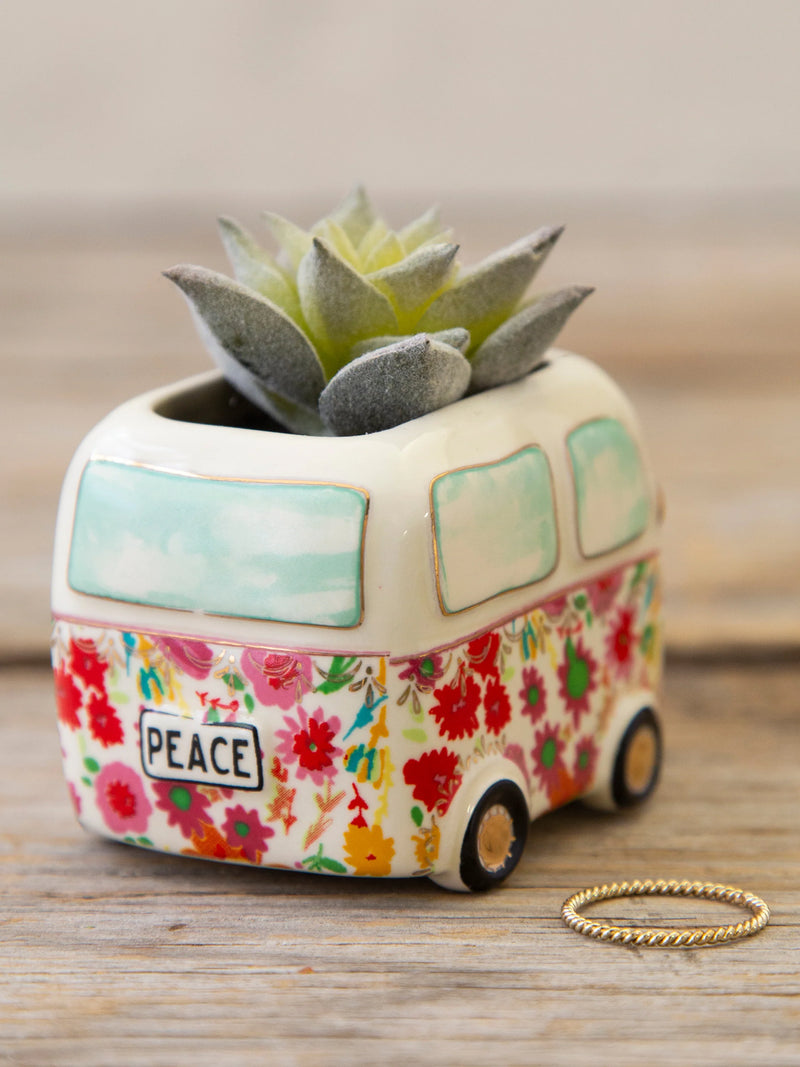 Natural Life Tiny Faux Succulents - Van