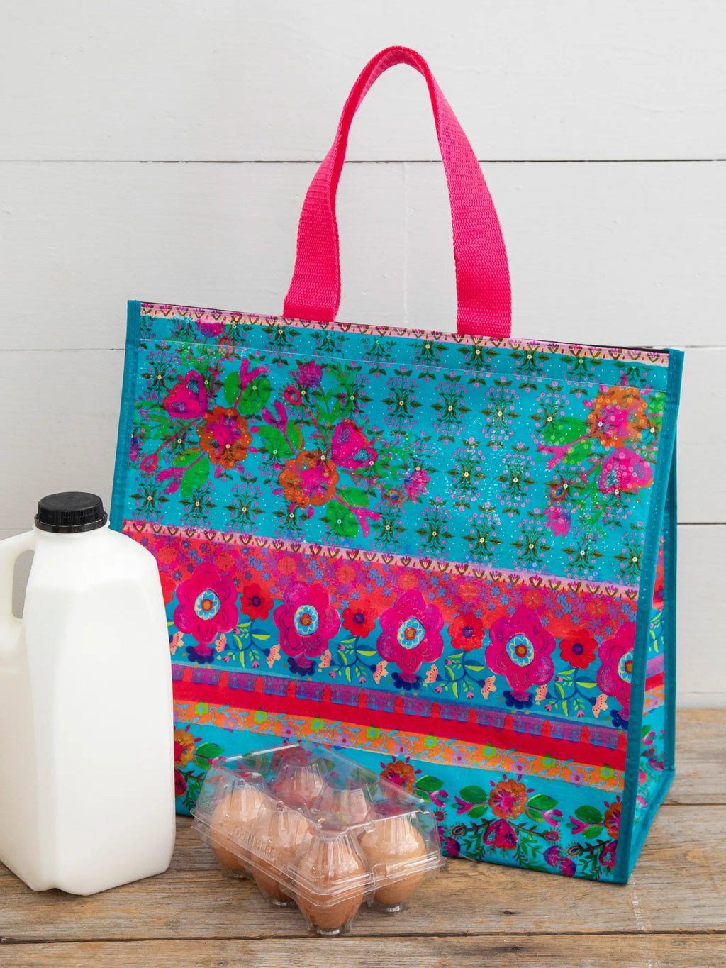 Natural Life Insulated Cooler Tote - Floral