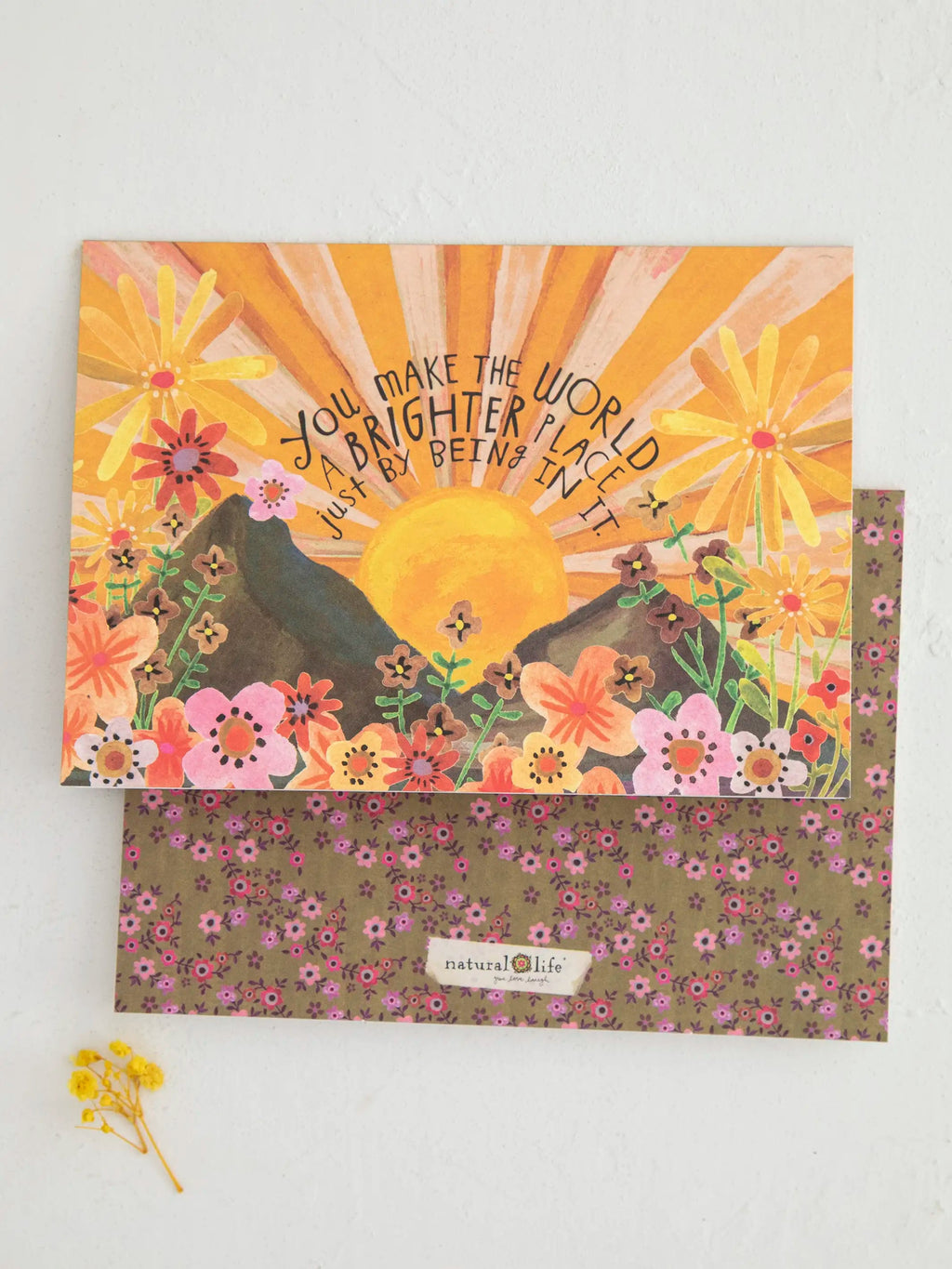 Natural Life Greeting Card Bundle, Set of 3 - Make the World Brighter