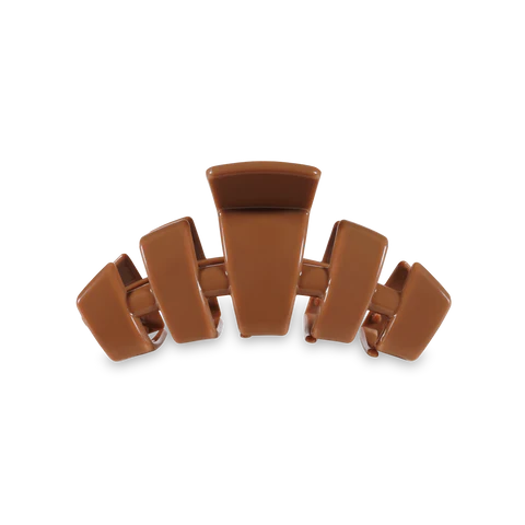 TELETIES - Classic Caramel Hair Clip - Assorted Sizes