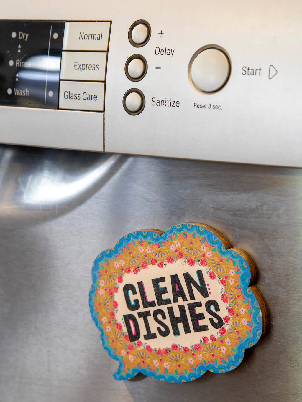 Natural Life® Dishwasher Magnet Flower