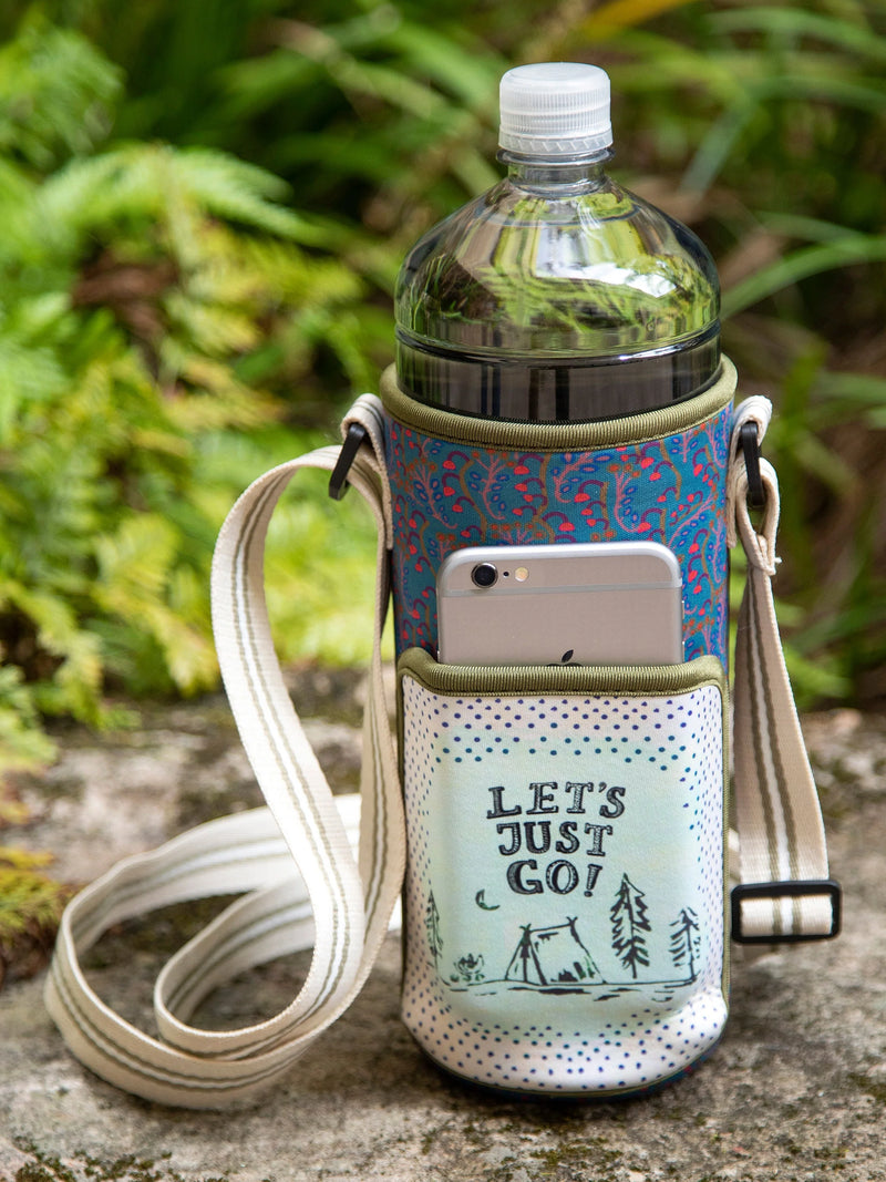 Natural Life® Insulated Water Bottle Carrier - Let’s Just Go