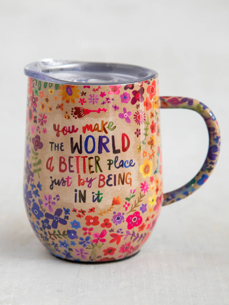 Natural Life Stainless Steel Coffee Tumbler