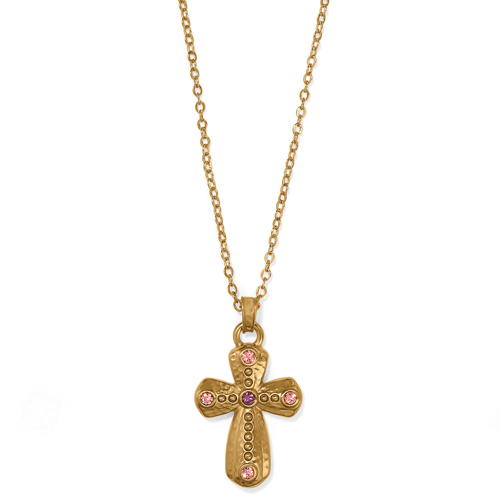 Brighton Majestic Imperial Cross Reversible Necklace