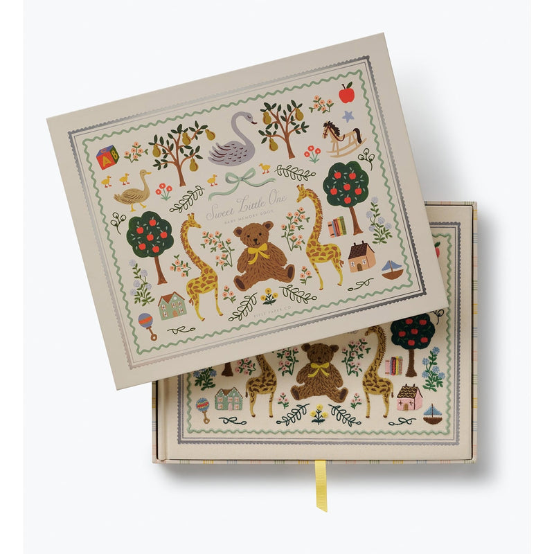 Storybook Embroidered Baby Book