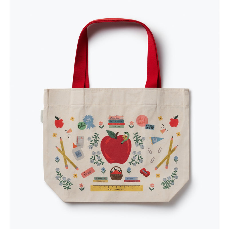 Schoolhouse East West Canvas Tote Bag