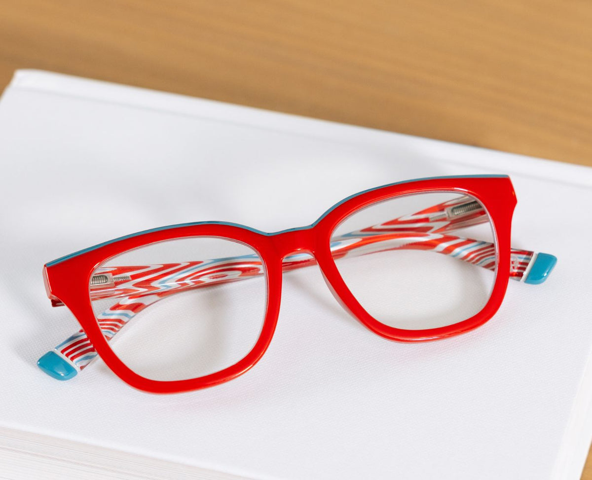 Peepers Progressives - Trapeze -Red – Anne-Paige