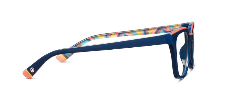 Peepers Readers - Trapeze - Navy (with Blue Light Focus™ Eyewear Lenses)