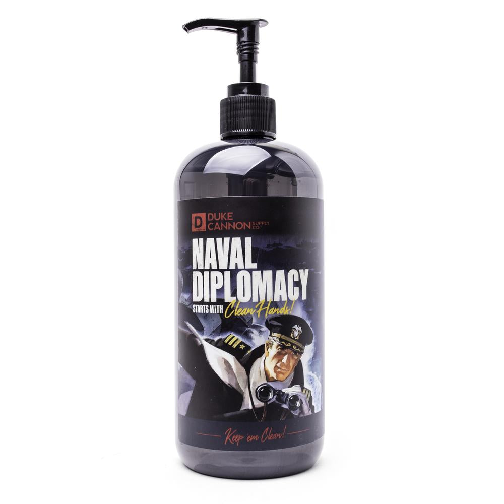 Duke Cannon -LIQUID HAND SOAP - NAVAL DIPLOMACY