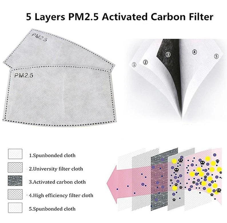 Hang Accessories Face Masks - PM2.5 Filter Refill (10 pack)