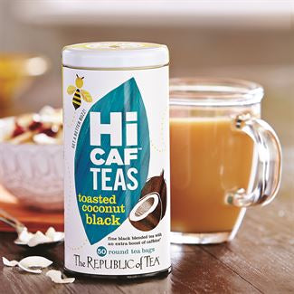 The Republic of Tea HiCAF® Toasted Coconut Black Tea Bags