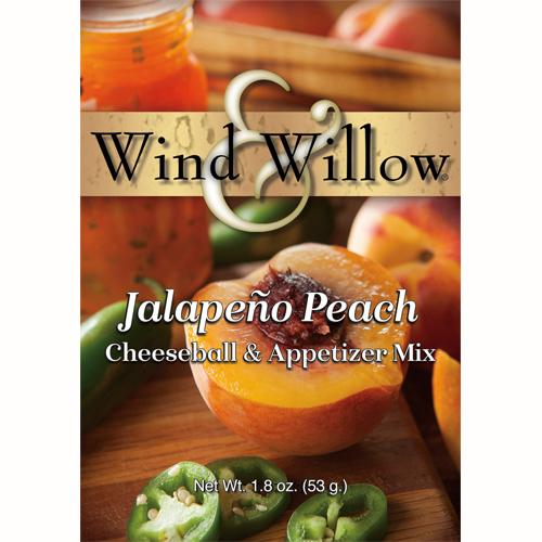 Wind and Willow Jalapeño Peach Cheeseball & Appetizer Mix