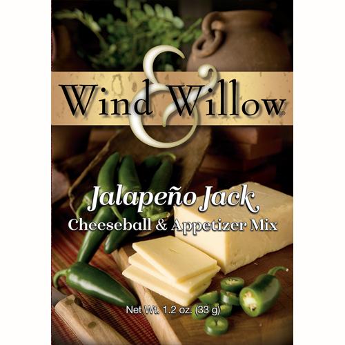 Wind and Willow Jalapeño Jack Cheeseball & Appetizer Mix