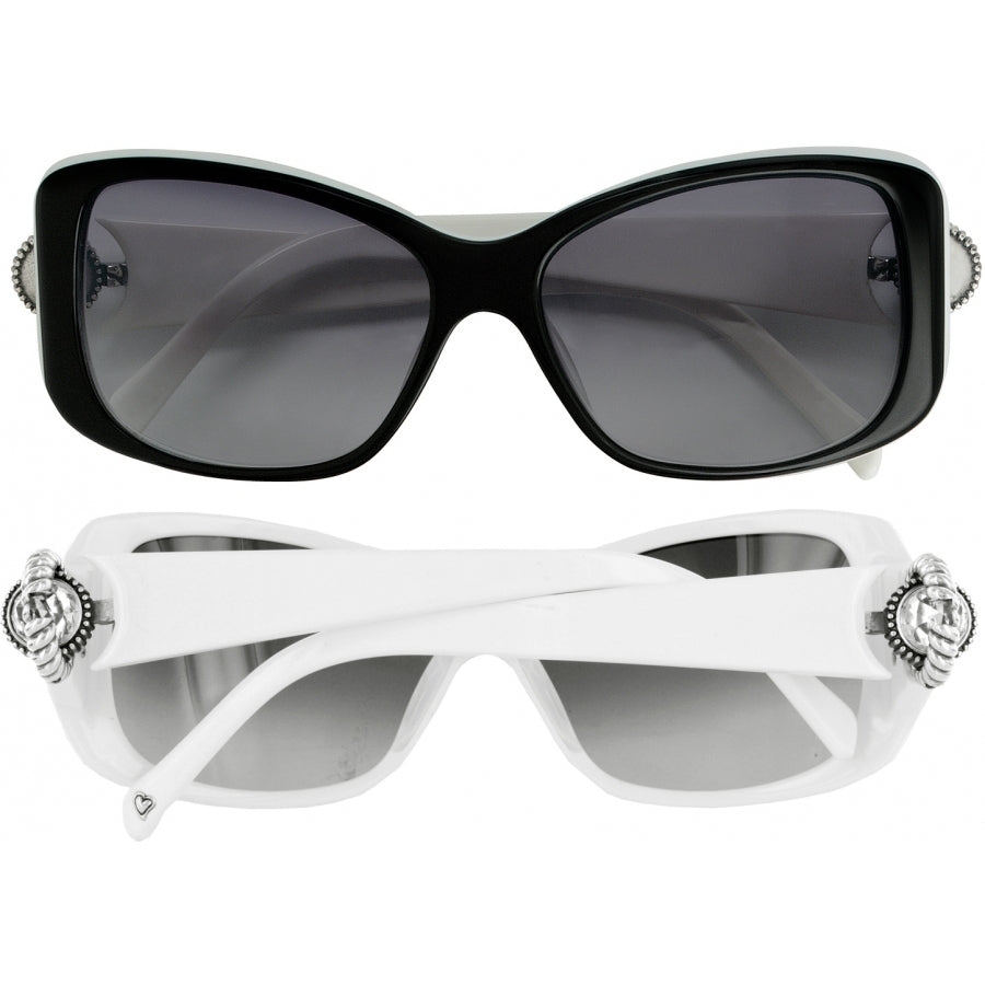 Brighton Twinkle Black/White Sunglasses