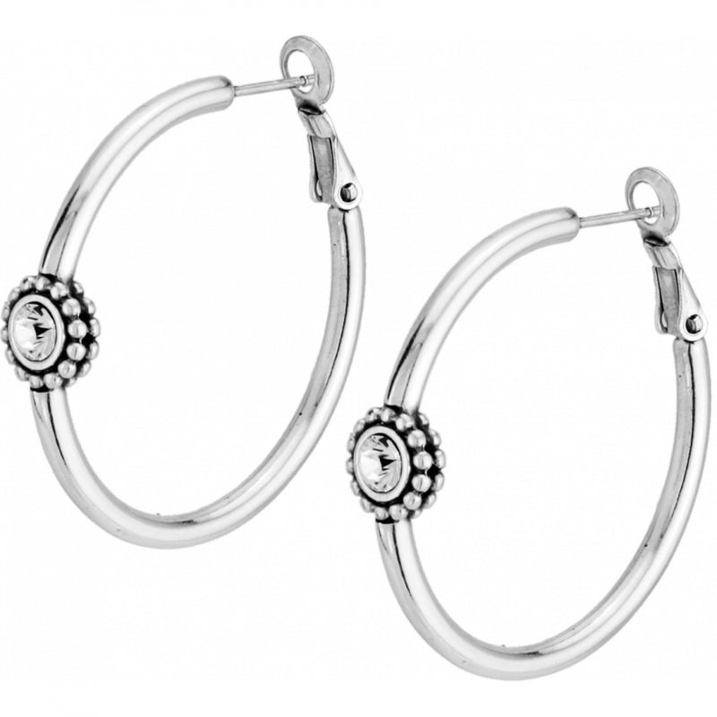 Brighton Twinkle Medium Hoop Earrings