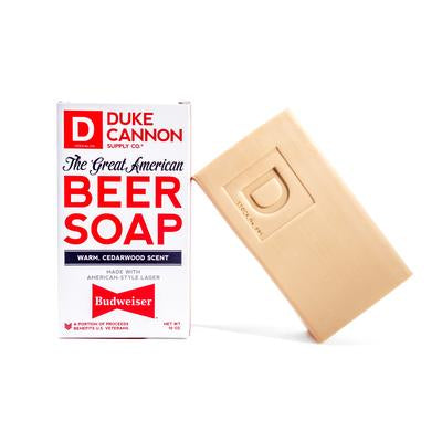 Duke Cannon GREAT AMERICAN BEER SOAP - MADE WITH BUDWEISER