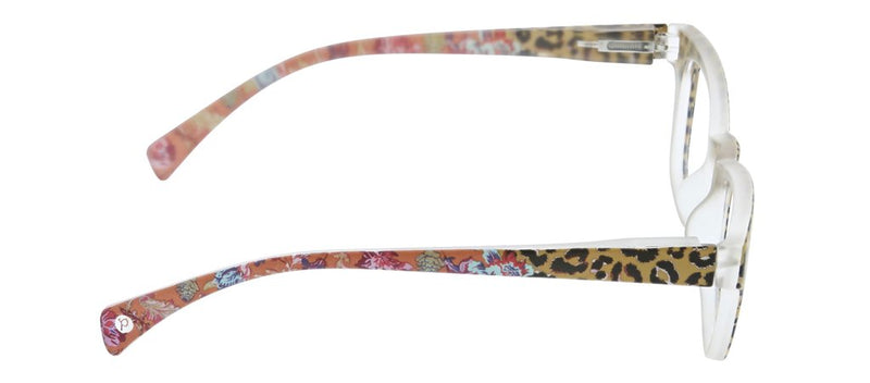 Peepers Readers - Orchid Island - Tan/Leopard Floral (with Blue Light Focus™ Eyewear Lenses)