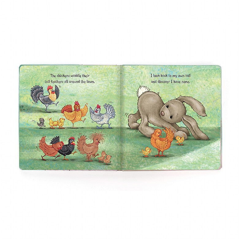 Jellycat Bashful Beige Bunny Little Me Book