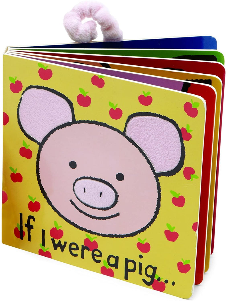 Jellycat If I Were A Pig Book And Small Bashful Piglet Plush Set