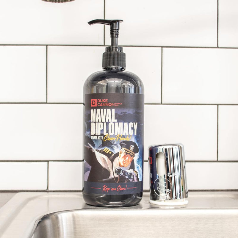 Duke Cannon -LIQUID HAND SOAP - NAVAL DIPLOMACY