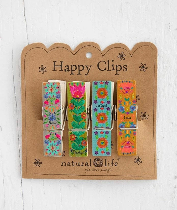 Natural Life Happy Chip Clips