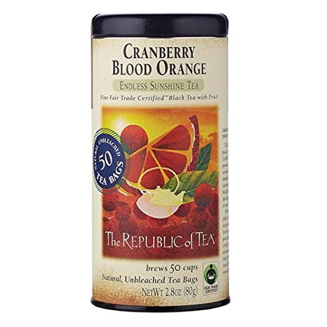 The Republic of Tea - Cranberry Blood Orange Black Tea