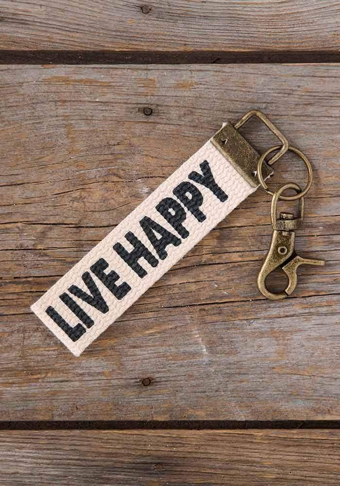 Natural Life® Canvas Key Fob