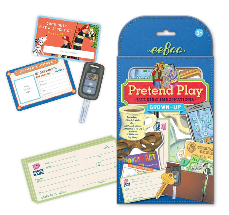 Eeboo Pretend Play Set - Grown Ups