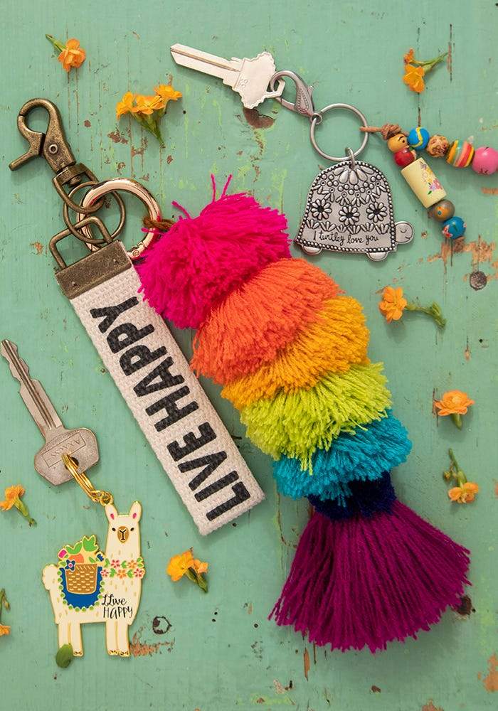Natural Life® Canvas Key Fob