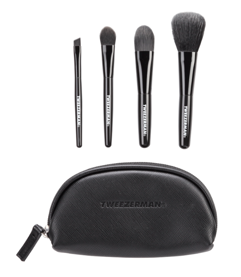 Tweezerman brush iQ Mini Travel Brush Set