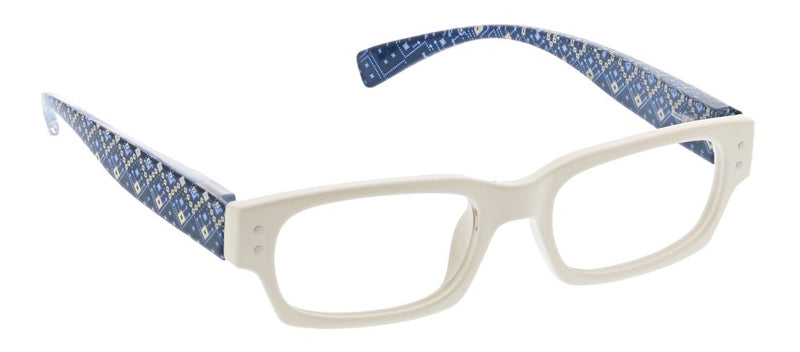 Peepers Readers - Fair Isle - Cream/fair isle (with Blue Light Focus™ Eyewear Lenses)