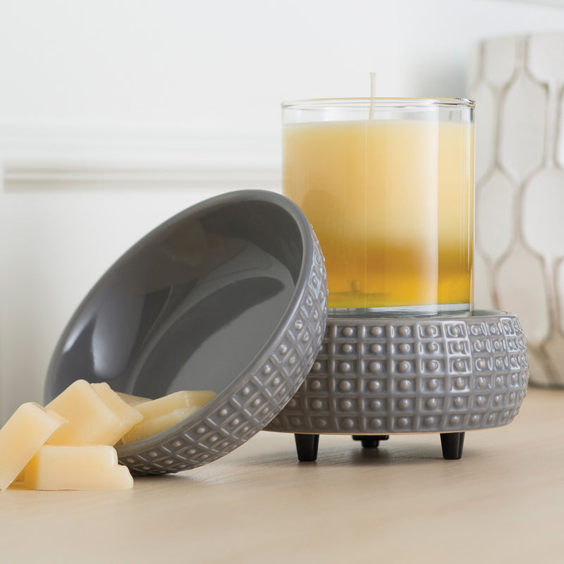 Candle Warmers - Slate Candle 2-in-1 Classic Fragrance Warmer