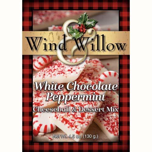 Wind and Willow White Chocolate Peppermint Cheeseball and Dessert Mix