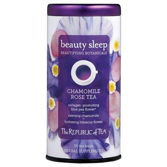 The Republic Of Tea Beautifying Botanicals Tea, Chamomile Rose, Beauty Sleep, Bags - 36 bags, 1.27 oz