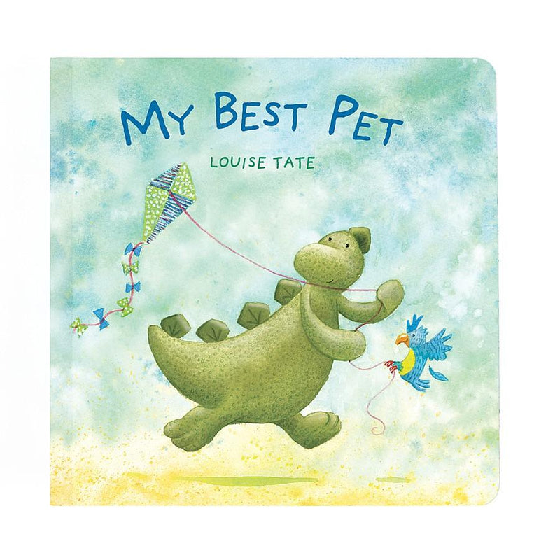 Jellycat Bashful Dinosaur My Best Pet Book