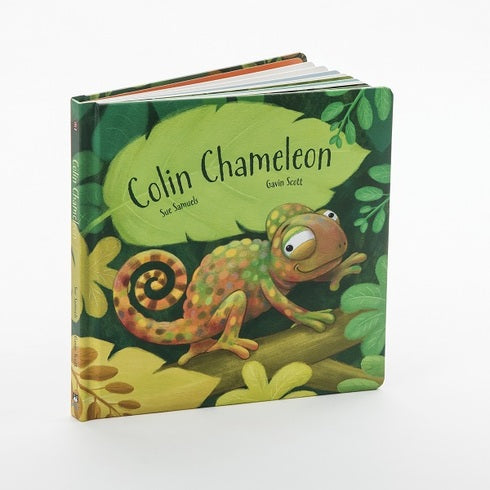 Jellycat Colin Chameleon Board Book