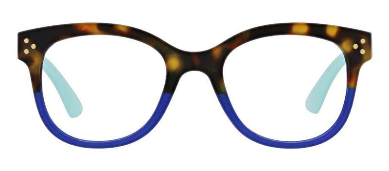 Peepers Readers - Walking on Sunshine  - Tortoise/Aqua (with Blue Light Focus™ Eyewear Lenses)