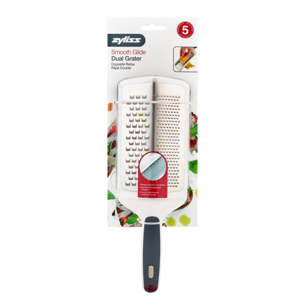 Zyliss® SmoothGlide Dual Grater