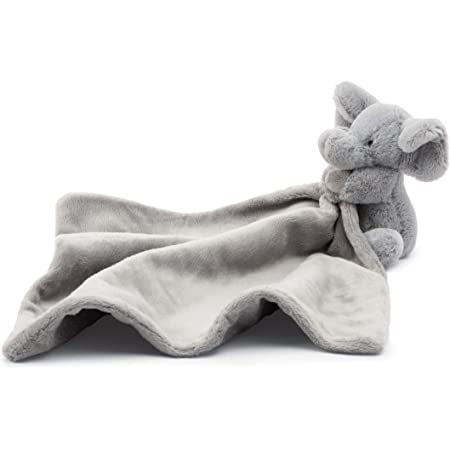Jellycat Bashful Grey Elephant Soother