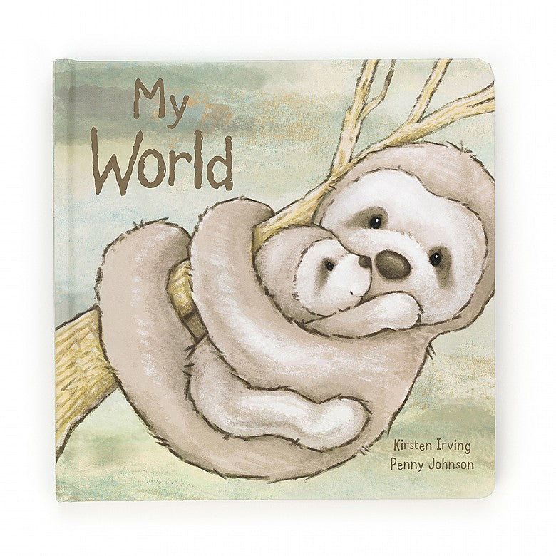 Jellycat Bailey Sloth - My World Book