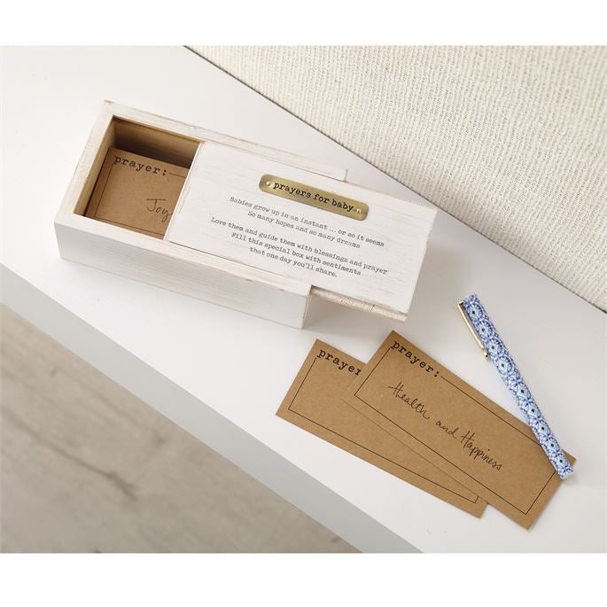 Mud Pie Baby Prayer Box
