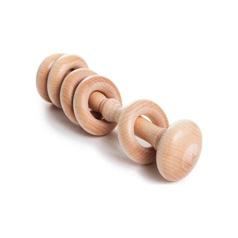 MY VERY OWN RATTLE, Handmade Maple Rattle – Anne-Paige