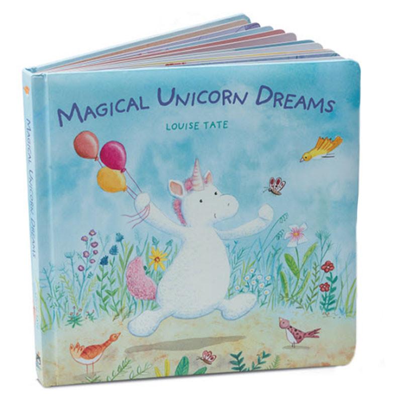 Jellycat Bashful Unicorn Magical Unicorn Dreams Book