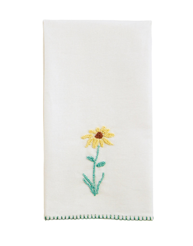 Mud Pie Spring French Knot Hand Towel, Assorted styles