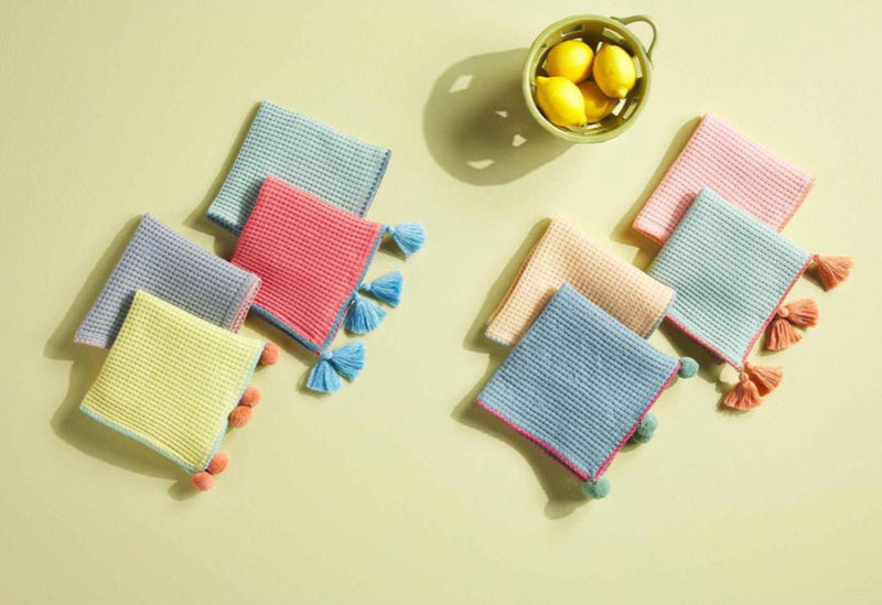Mud Pie Colorful Dish Towel Set