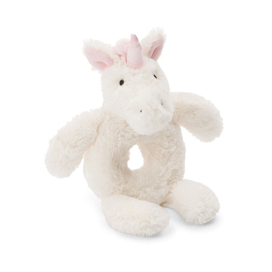 Jellycat Bashful Unicorn Ring Rattler