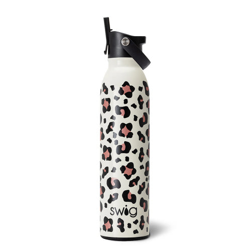 Swig Life Luxy Leopard Flip & Sip Bottle (20oz)