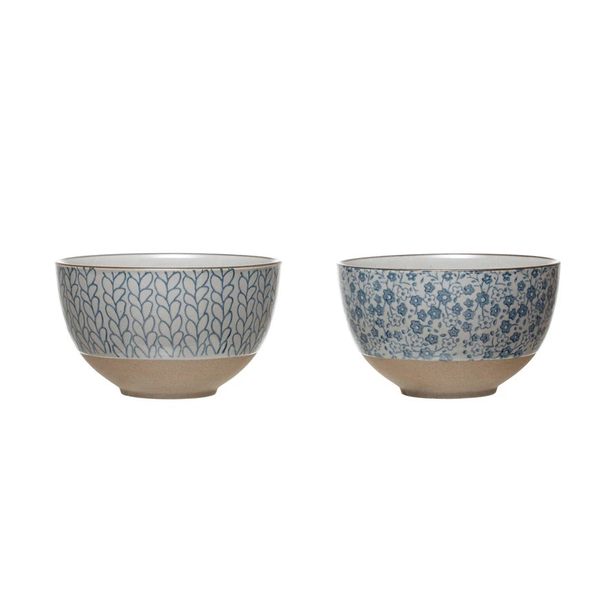 Creative Co-op Hand-Painted Stoneware Bowl (DF4954A) – Anne-Paige